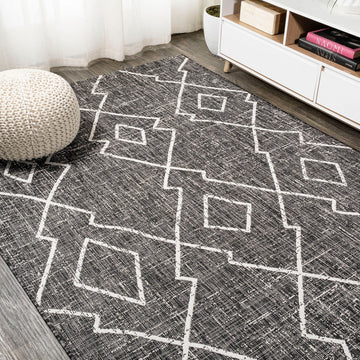 Carwa Tribal Diamond Trellis Indoor/outdoor Area Rug